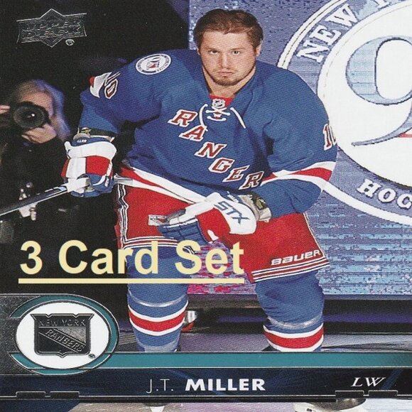 J. T. Miller NYR Hockey Card Collection - Picture 1 of 4